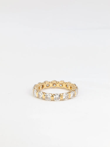 Bague Alliance américaine 16 diamants 58 Facettes 609