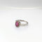 Bague Bague marguerite en or blanc diamants et rubis 58 Facettes 21254