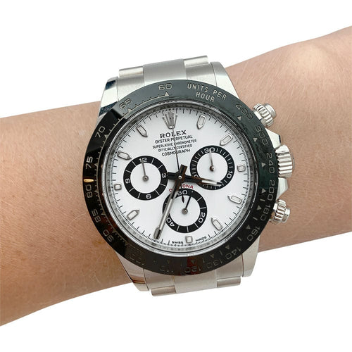Montre Montre Rolex, "Cosmograph Daytona", acier. 58 Facettes 31566
