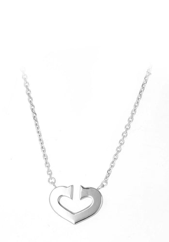 Collier Collier CARTIER Symboles Coeur en Or Blanc 750/1000 58 Facettes 61927-57813