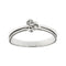 Bague 56 Bague solitaire avec diamant 0,10 ct 58 Facettes 29529