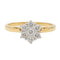 Bague 56 Bague Or jaune Diamant 58 Facettes 578372CD