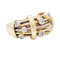 Bague 51 Bague vintage Poiray trois ors et diamants. 58 Facettes 33307