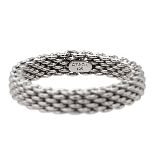 Bague 55 Tiffany & Co Bague Or blanc 58 Facettes 1968591CN