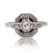 Bague 57 Bague ancienne art déco diamants 58 Facettes 23-219