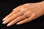Bague 52 Bague de fiançailles diamant perle Art Déco 58 Facettes 23271-0580