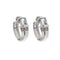 Boucles d'oreilles Boucles d'oreilles créoles diamants et aigues-marines 58 Facettes 19103