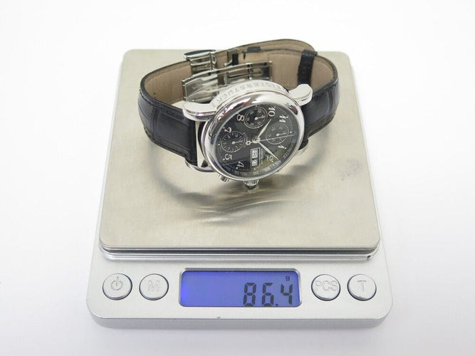 Montre montre MONTBLANC meistertuck star chrono 38mm automatique +boite 58 Facettes 254884