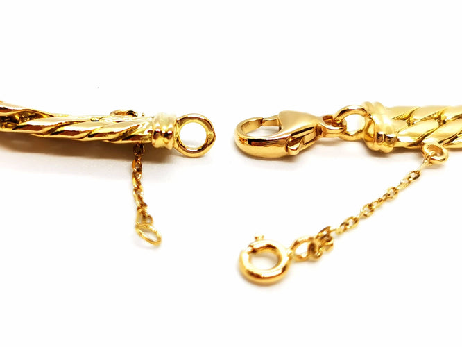 Collier Collier Maille anglaise Or jaune 58 Facettes 1599721CN