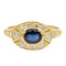 Bague 52 Bague Or jaune Saphir 58 Facettes 2173023CN
