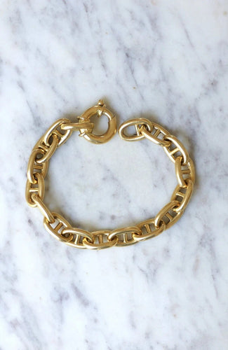 Bracelet Bracelet maille marine en or jaune 58 Facettes