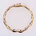 Bracelet Bracelet ancien en or rose facetté 58 Facettes 23-293