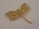 Broche Broche Pendentif Libellule, Or Jaune & Diamants 58 Facettes
