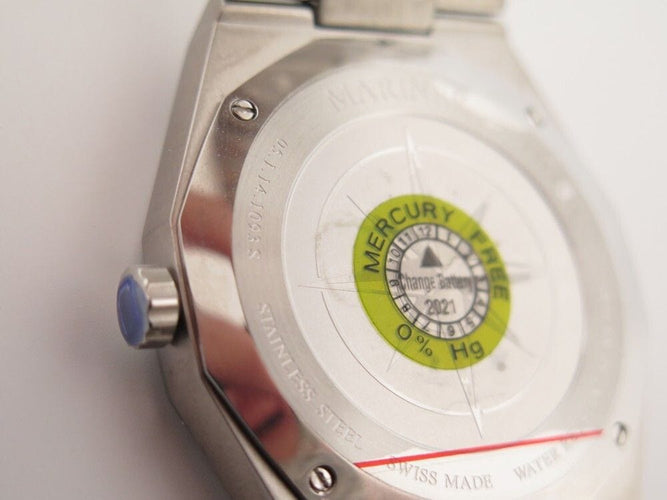 Montre montre CONCORD mariner quartz 41 mm en acier diamants 58 Facettes 257592