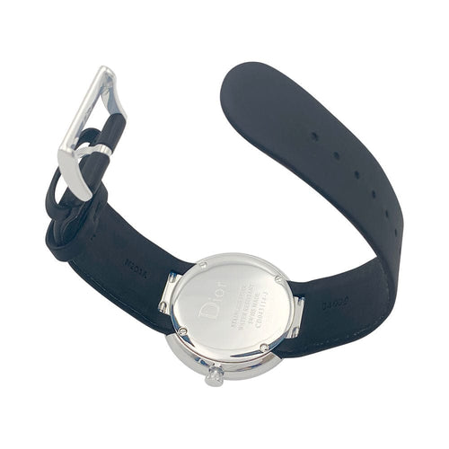 Montre Montre Dior, "La D de Dior", acier, nacre, diamants. 58 Facettes 32213