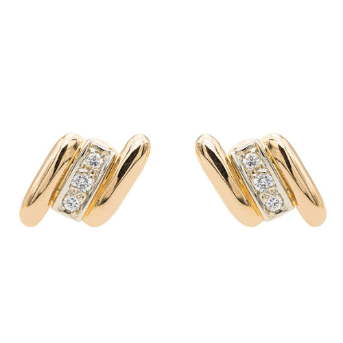 Boucles d'oreilles Boucles d'oreilles Or jaune Diamant 58 Facettes 2623452CN