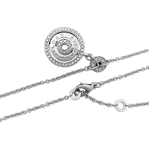 Collier Collier Bulgari "Concentrica" en or blanc et diamants. 58 Facettes 30790