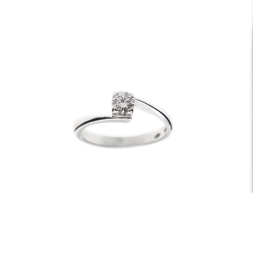Bague 50 CHIMENTO - Bague solitaire diamant 0,29 ct 58 Facettes 17757