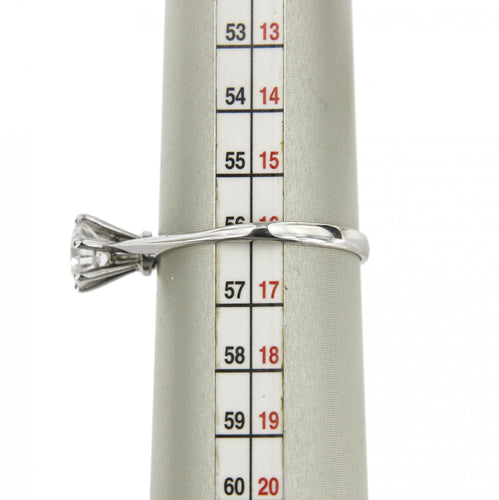 Bague 56 Bague solitaire diamant 0,78 ct 58 Facettes 19161