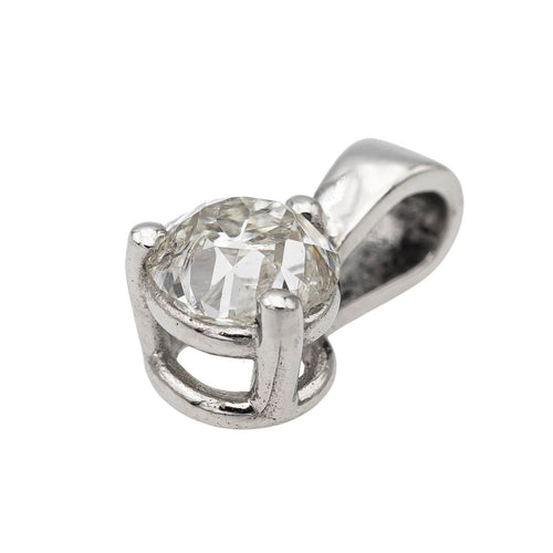 Pendentif Pendentif Or blanc Diamant 58 Facettes 2621611CN