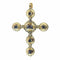 Pendentif Pendentif Croix diamants 58 Facettes 23156-0267