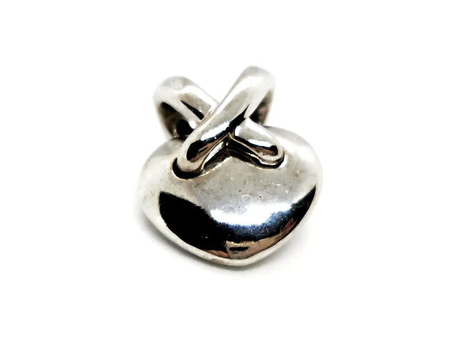 Pendentif Chaumet Pendentif Coeur Jeux de liens Or blanc 58 Facettes 1345922CN