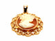 Pendentif Pendentif Camée Or jaune Agate 58 Facettes 1670503CN