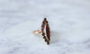 Bague Grande bague marquise grenats 58 Facettes