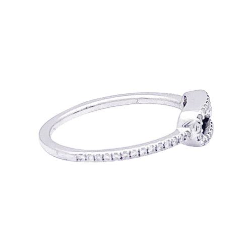 Bague 49 Bague Messika, "Move Uno Pavé", or blanc et diamants. 58 Facettes 33423