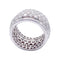 Bague 55 Bague Cartier, "Nigeria", pavage diamants. 58 Facettes 32832