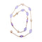 Collier Collier améthystes, jades et perles 58 Facettes 27753