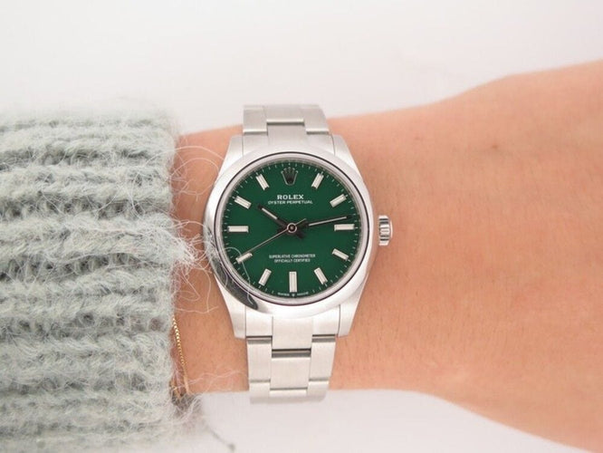 Montre montre ROLEX oyster perpetual 31 mm automatique acier 58 Facettes 257401