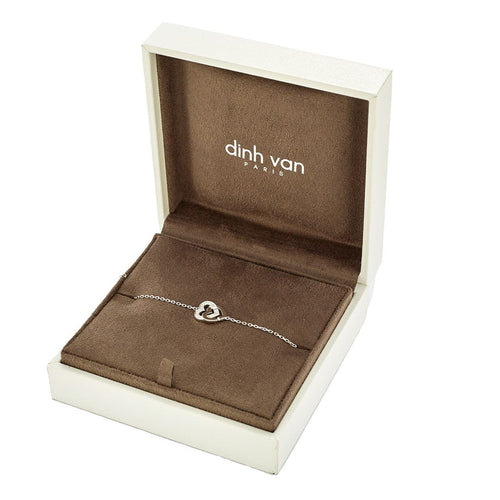 Bracelet DINH VAN – Bracelet Double Cœurs R10 58 Facettes LODV012187