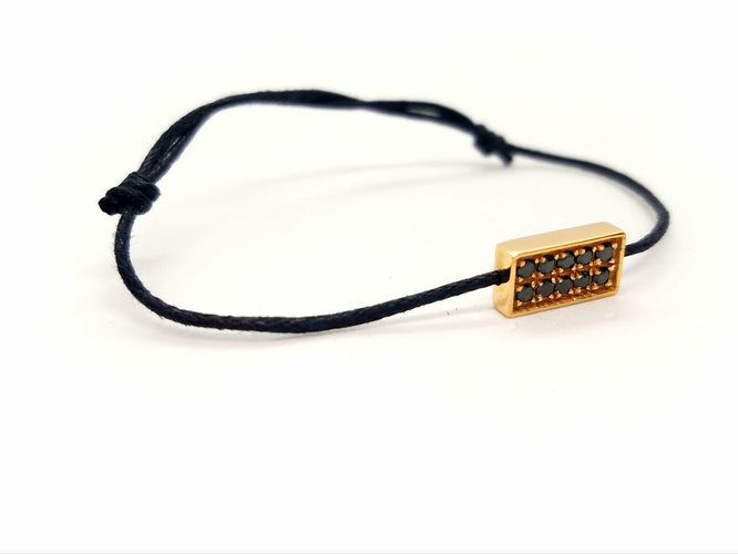 Bracelet Bracelet Cordon Or rose Diamant 58 Facettes 578824RV