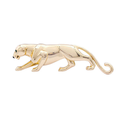 Broche Broche Cartier, "Samantha", or jaune, émeraude et onyx. 58 Facettes 33365