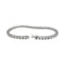 Bracelet Ligne tennis or blanc diamants. 58 Facettes 31289