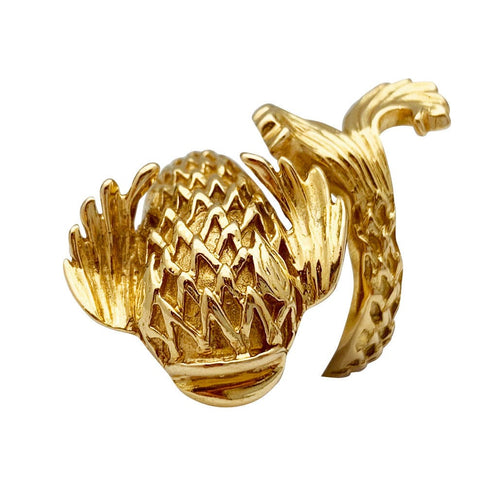 Bague 52 Bague Lalaounis, "Poisson", or jaune. 58 Facettes 30997