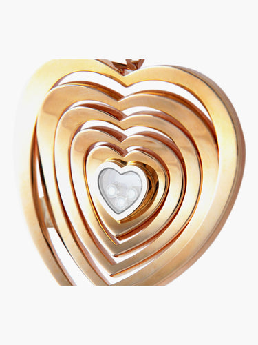 Collier Pendentif Very Chopard Coeur 58 Facettes