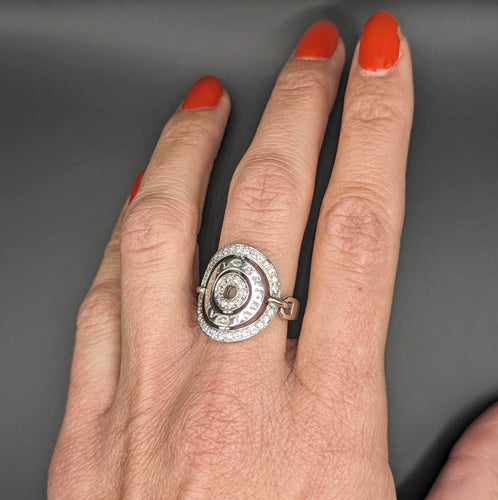 Bague 56 Bague BVLGARI modèle ASTRALE Diamants 58 Facettes