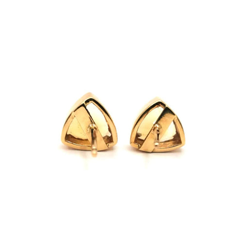Boucles d'oreilles Boucles d'oreilles citrines or jaune 58 Facettes 556