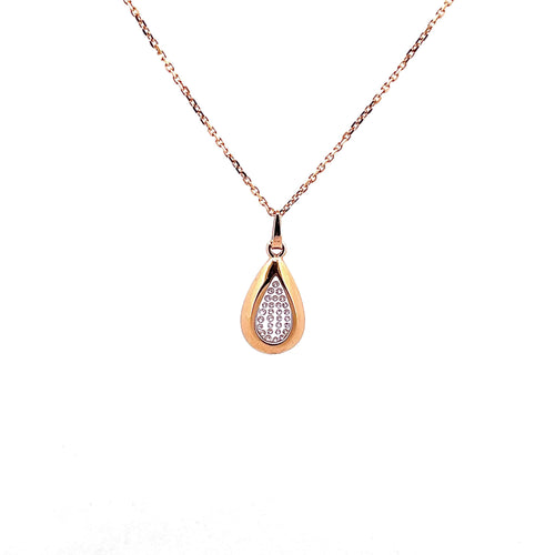 Collier Chaîne + pendentif diamants 58 Facettes