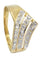 Bague BAGUE MODERNE DIAMANTS 58 Facettes 051361