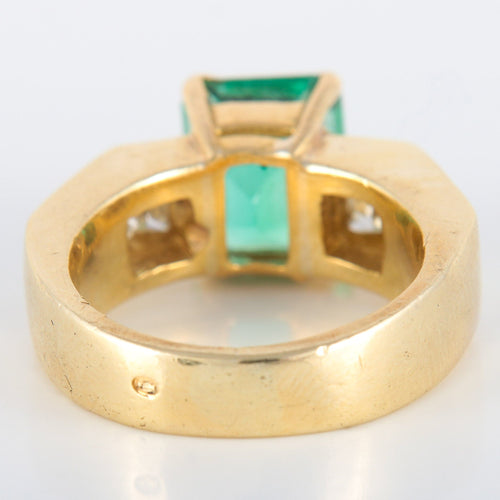 Bague 49 Bague Emeraude et Diamants 58 Facettes 8397