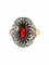 Bague Bague Pompadour Grenat Diamants 58 Facettes