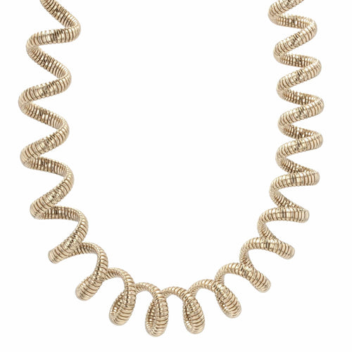 Collier Collier tubogas en spirale vermeil 58 Facettes N23CL1653