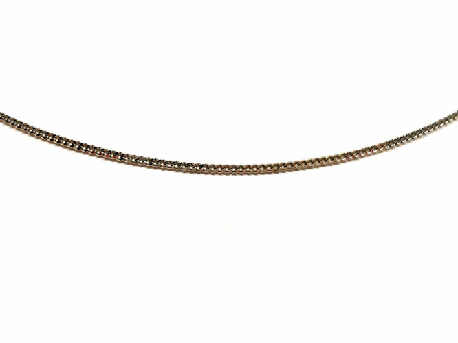 Collier Collier Maille gourmette Or blanc 58 Facettes 1152875CD