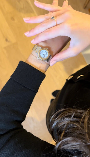 Montre CARTIER - Montre femme Santos Or jaune Acier 58 Facettes REF23110-132