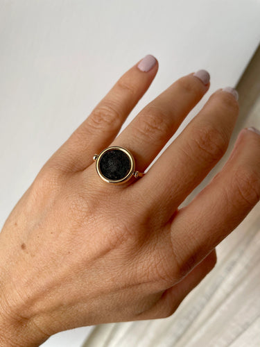 Bague 53 Bulgari - Bague Flip en Or "Monete" Ancienne Pièce 58 Facettes