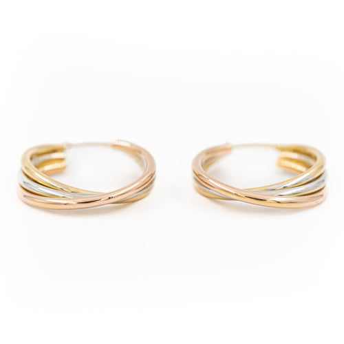 Boucles d'oreilles Boucles d'oreilles Créoles Or jaune 58 Facettes 2217582CN