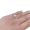 Bague 56 Bague Chaumet, Solitaire Bee my Love, or blanc, diamants. 58 Facettes 32452